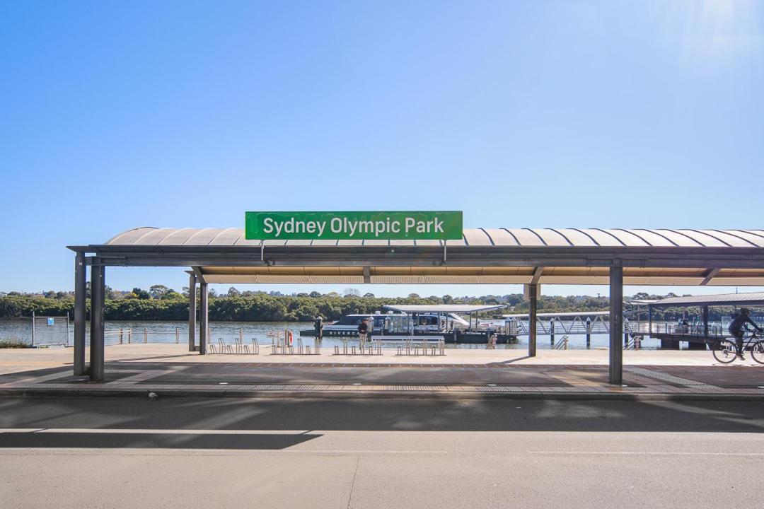 Spacious1 Br@Waterfront Olympic Park_Free Carpark シドニー エクステリア 写真